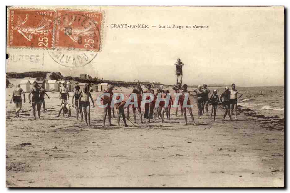 Graye-sur-Mer — Sur la Plage on s'amuse — éditeur inconnu