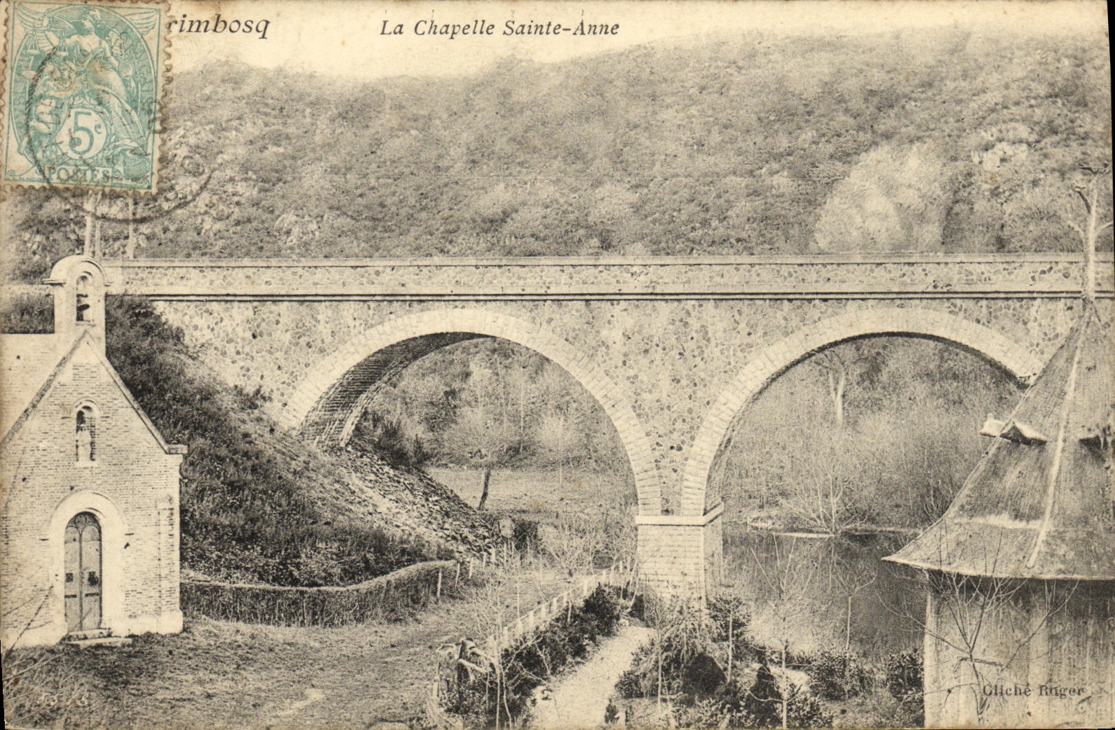 CPA Grimbosq La Chapelle Sainte Anne
