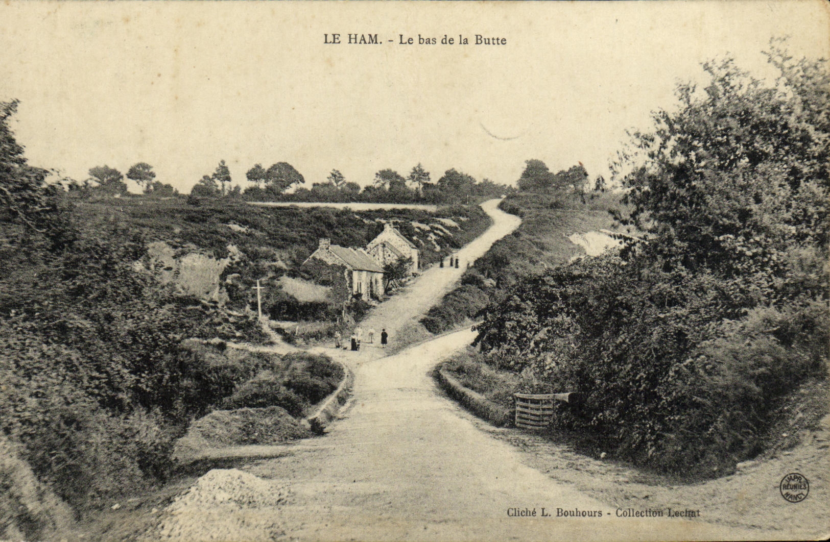 Le Ham - Le bas de la Butte — cliché L. Bouhours - Collection Lechat