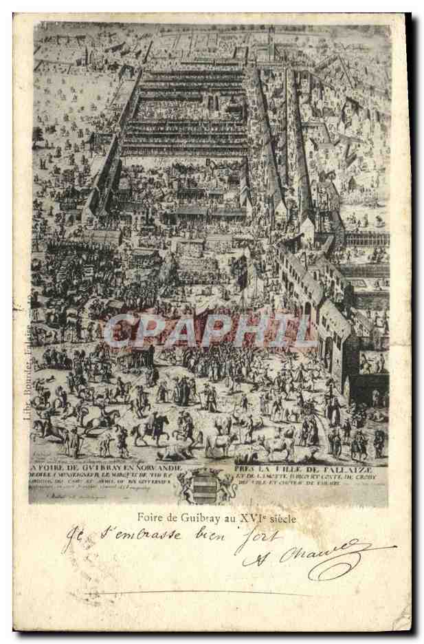 Foire de Guibray au XVIe siècle — près la ville de Fallaise — Librairie Boudet, Éditeur