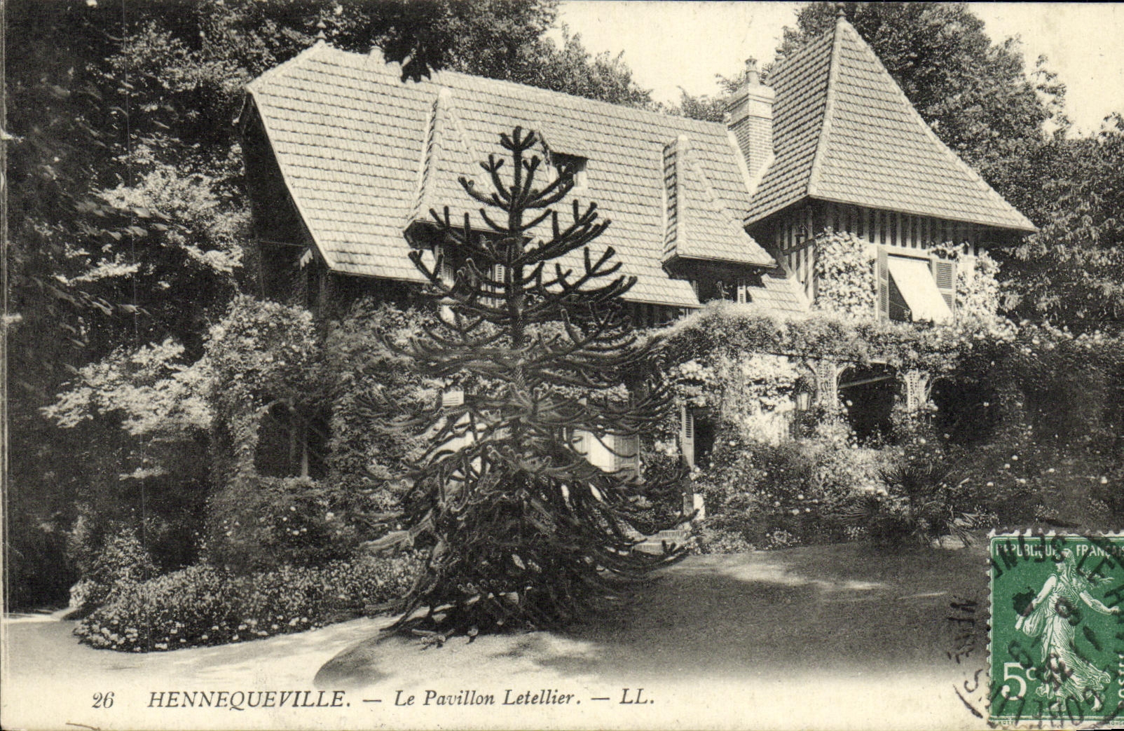 Hennequeville — Das Pavillon Letellier — LL.