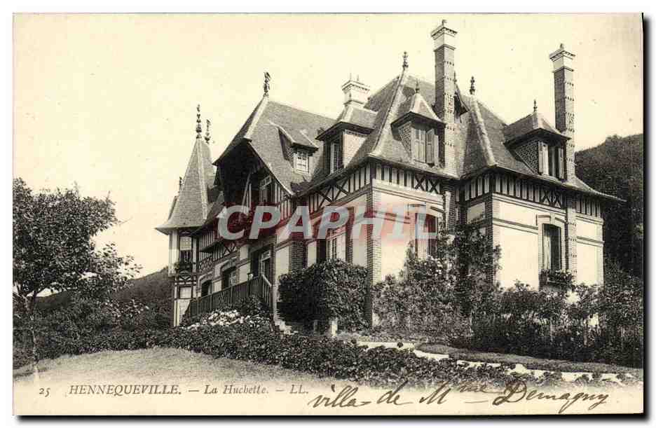 Hennequeville — La Hucbette — villa de Mme Dernaguy