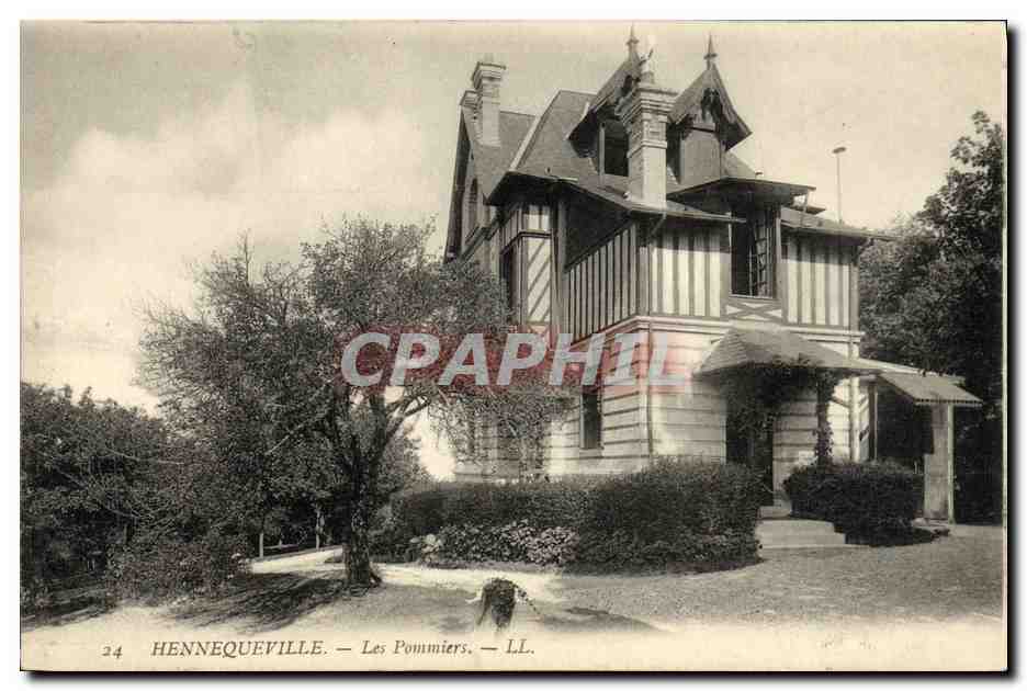 CPA Hennequeville Les Pommiers