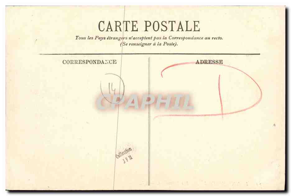 CPA Hennequeville Les Pommiers — Rückseite