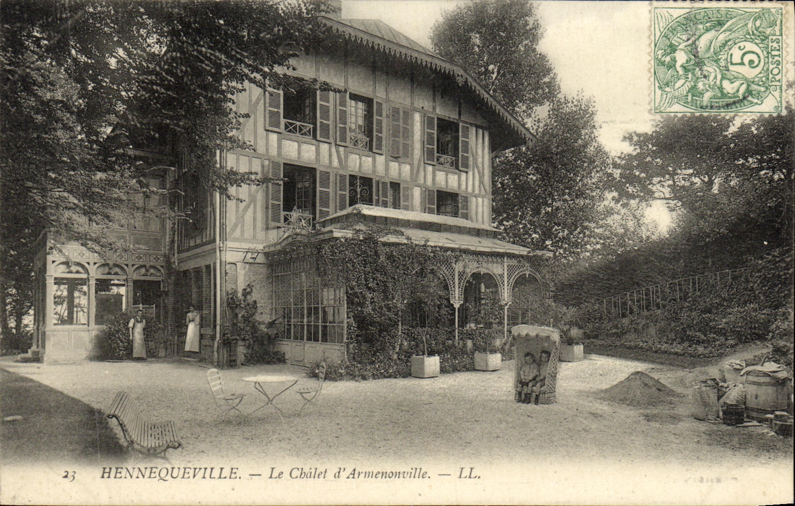 Hennequeville — Il Chalet d'Armenonville — LL.