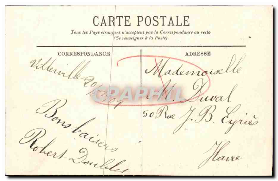 Hennequeville — Il Chalet d'Armenonville — LL. — Verso