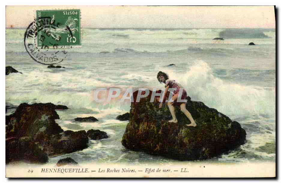 Hennequeville — Les Roches Noires — Effet de mer — LL.