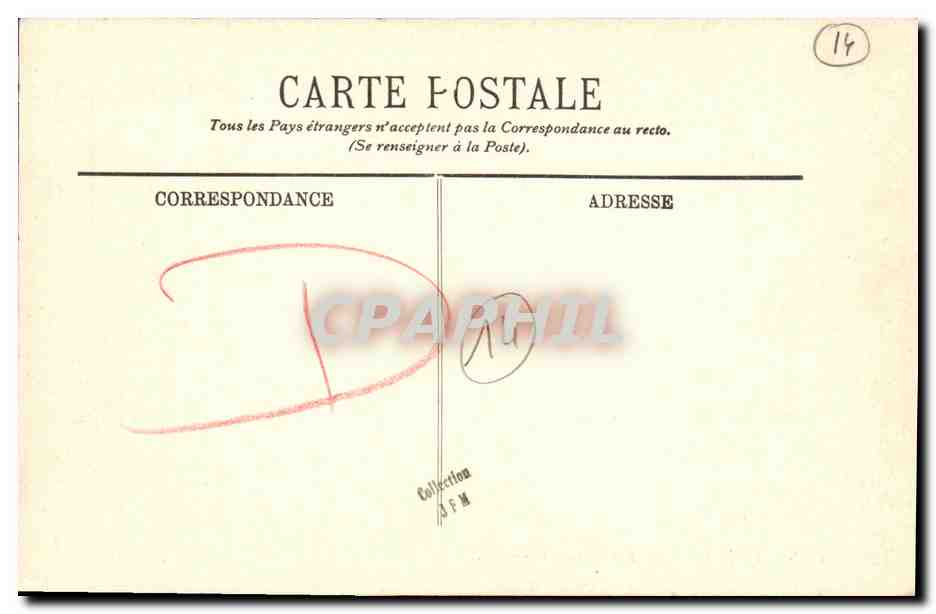 CPA Hennequeville La Creuniers — Verso