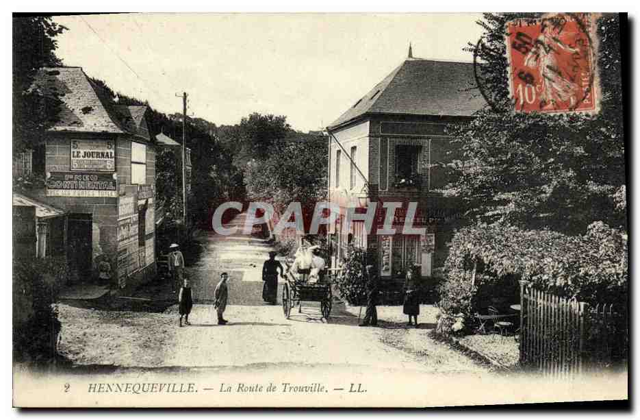 Hennequeville — La Route de Trouville — LL.