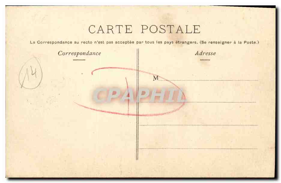 CPA Hennequeville L Eglise Saint Michel — Verso
