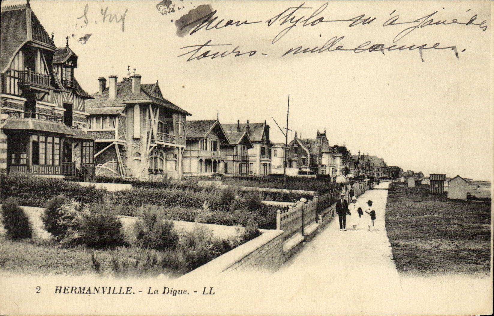 CPA Hermanville La Digue
