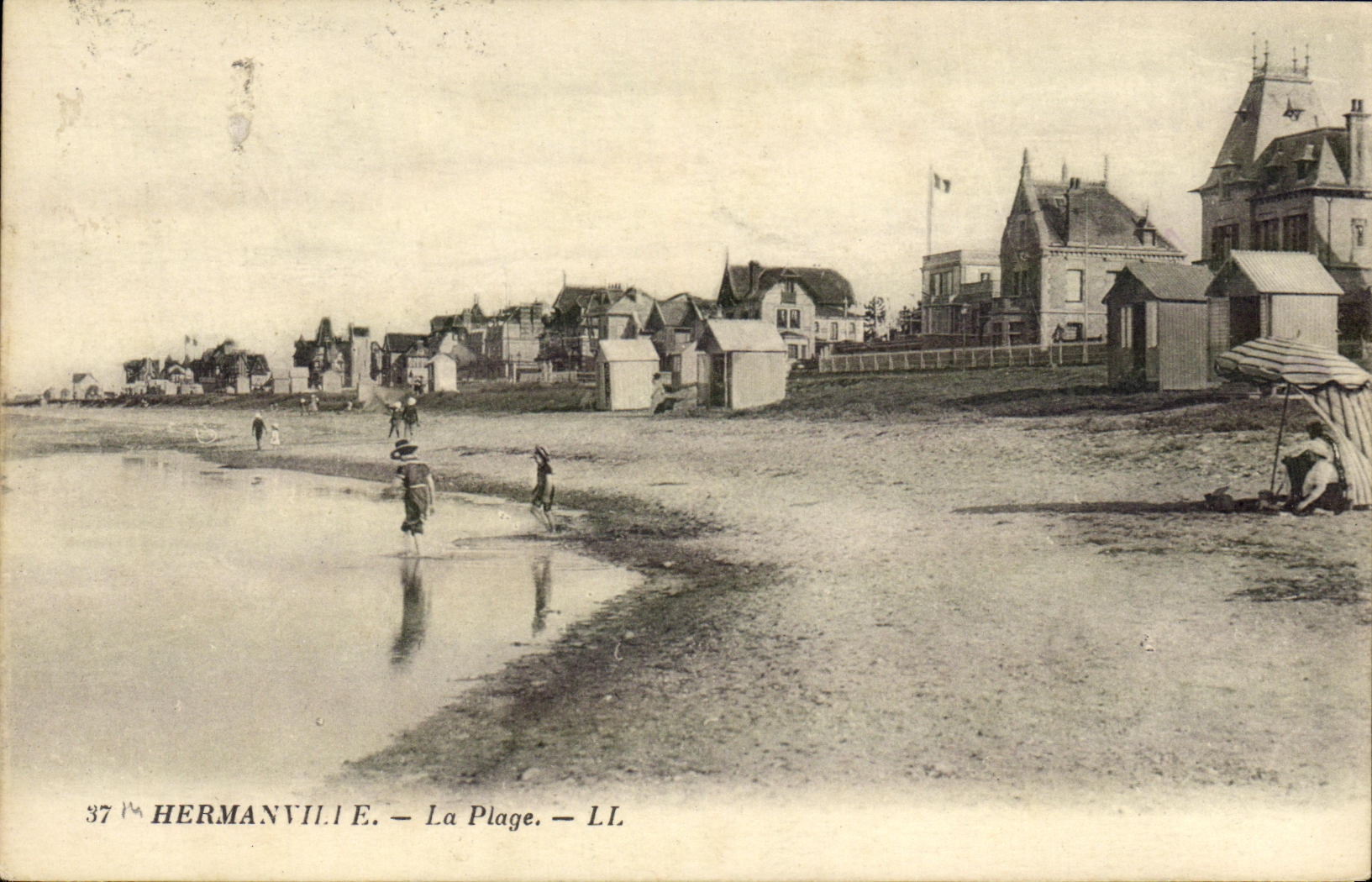 Hermanville - Der Strand — LL, n°37