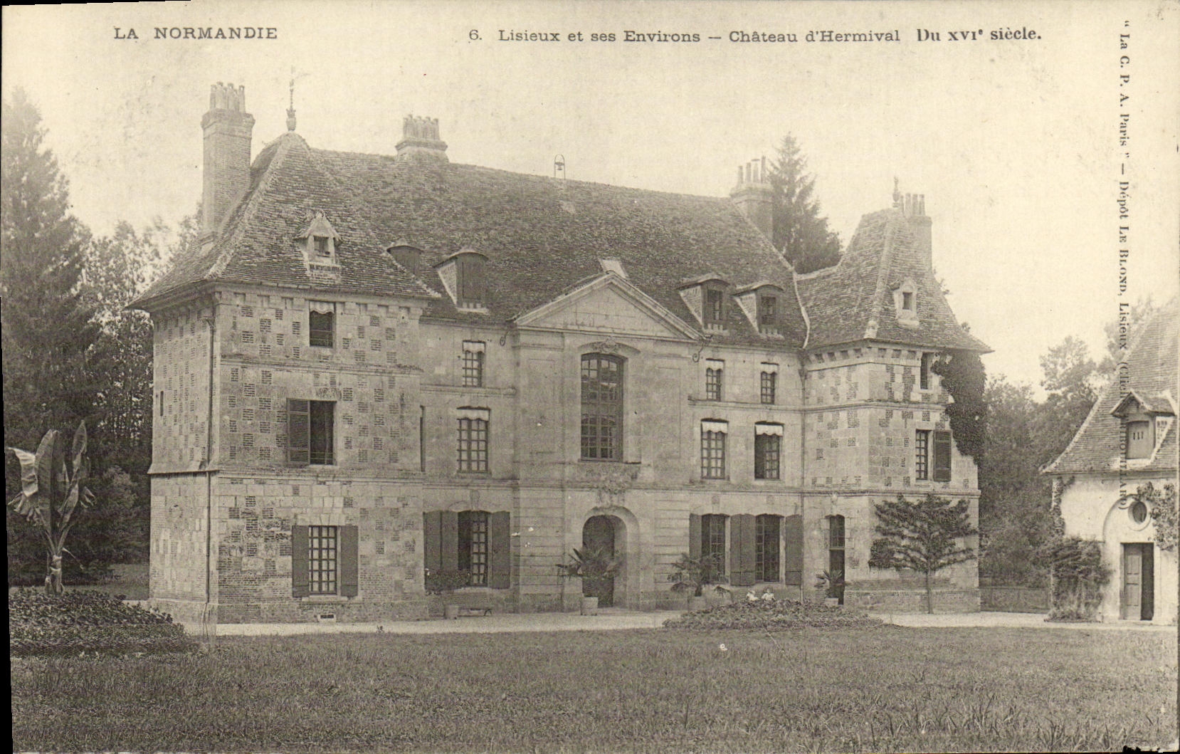 CPA Lisieux et ses Environs Chateau d Hermival Du XVl e Siecle