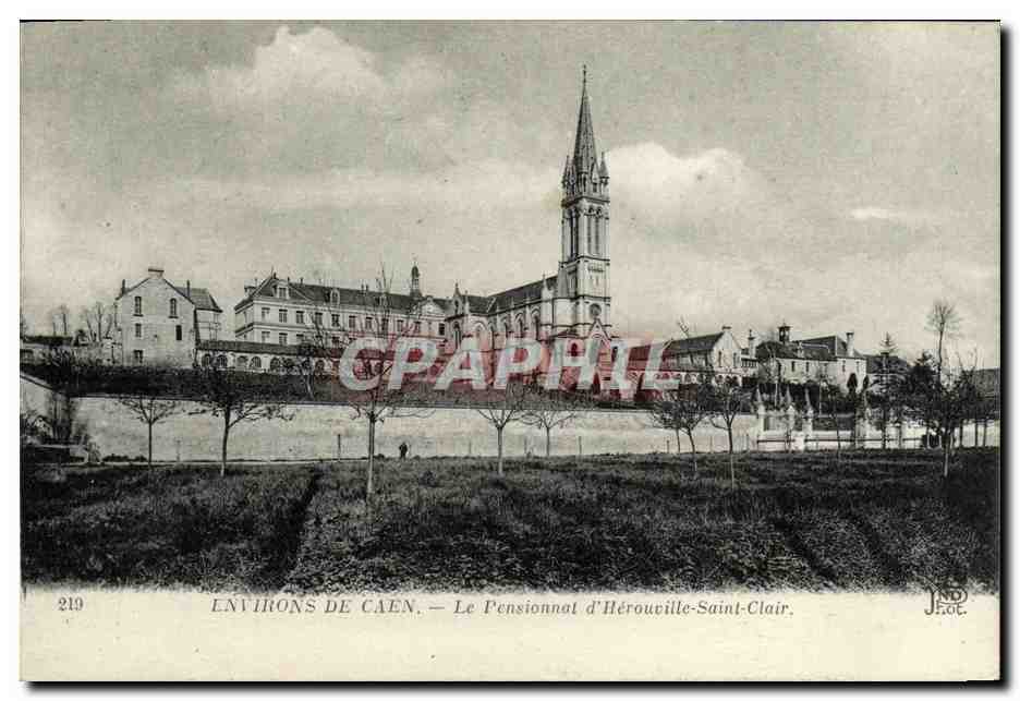 Environs de Caen — Le Pensionnat d'Hérouville-Saint-Clair — J. E. C. n°219