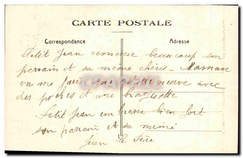 Hérouville-près-Caen — Grottes de N.D. de Lourdes — Maison de retraites des Frères — Éditeur Brossard, D'Alban — Verso