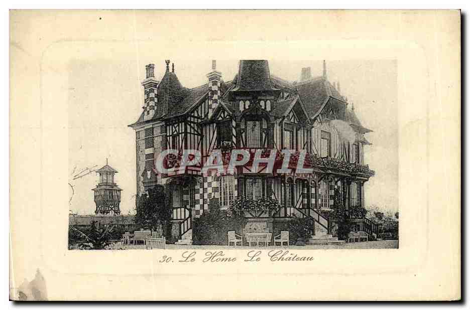 Le Hôme Le Château — Villa sur la plage — CPAPHIL n°30