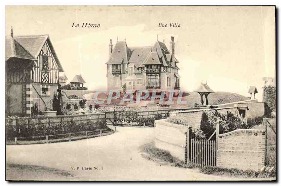 Le Hôme — Eine Villa — V. P. Paris Nr. 1
