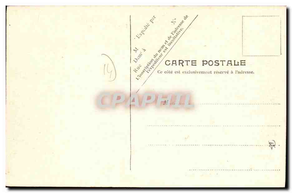 Le Hôme — Eine Villa — V. P. Paris Nr. 1 — Rückseite