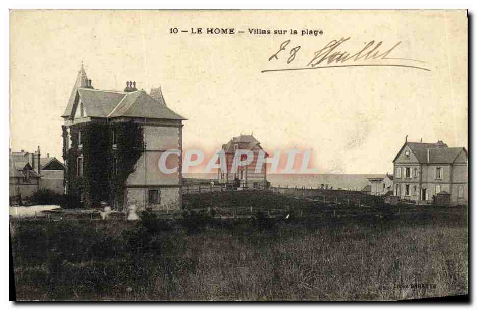 CPA Le Home Villas sur la Plage