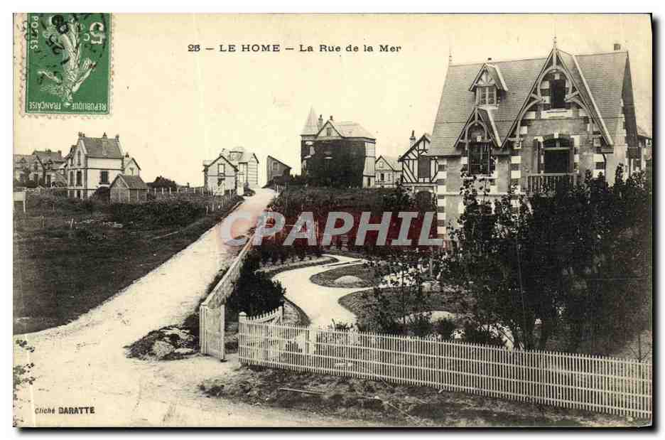 Le Hôme — La Rue de la Mer — Cliché Daratte