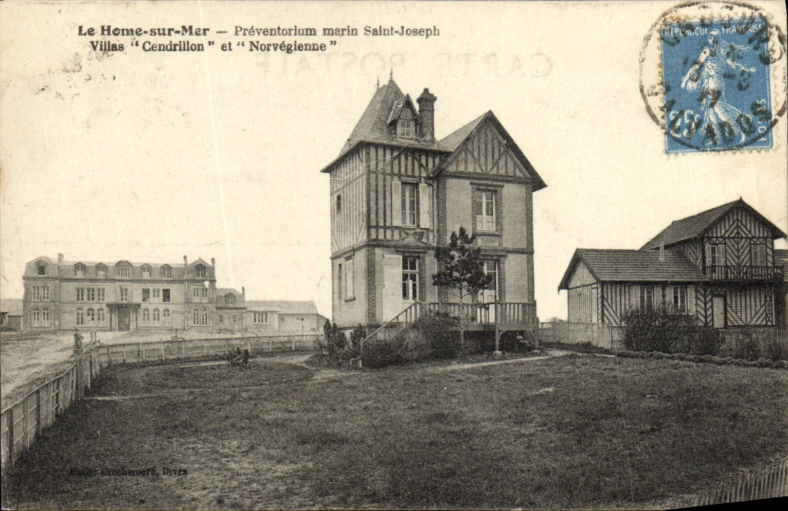 CPA Le Home sur Mer Preventorium Marin Saint Joseph Villas Cendrillon et Norvegienne