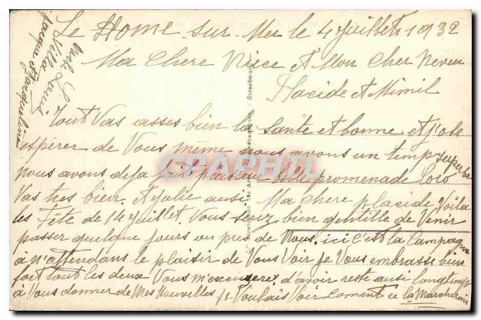 LE HOME-sur-MER — Die Villen in den Dünen — Verlag: 2 — Rückseite