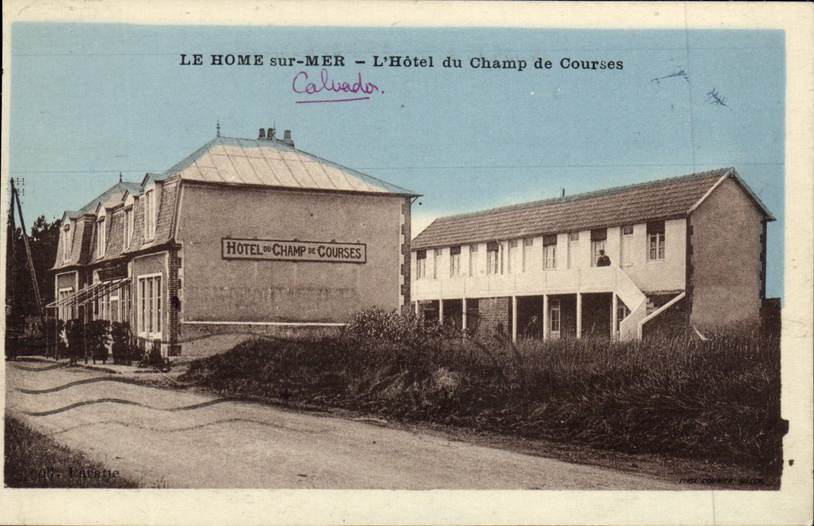 CPA Le Home Sur Mer L Hotel du Champ de Courses