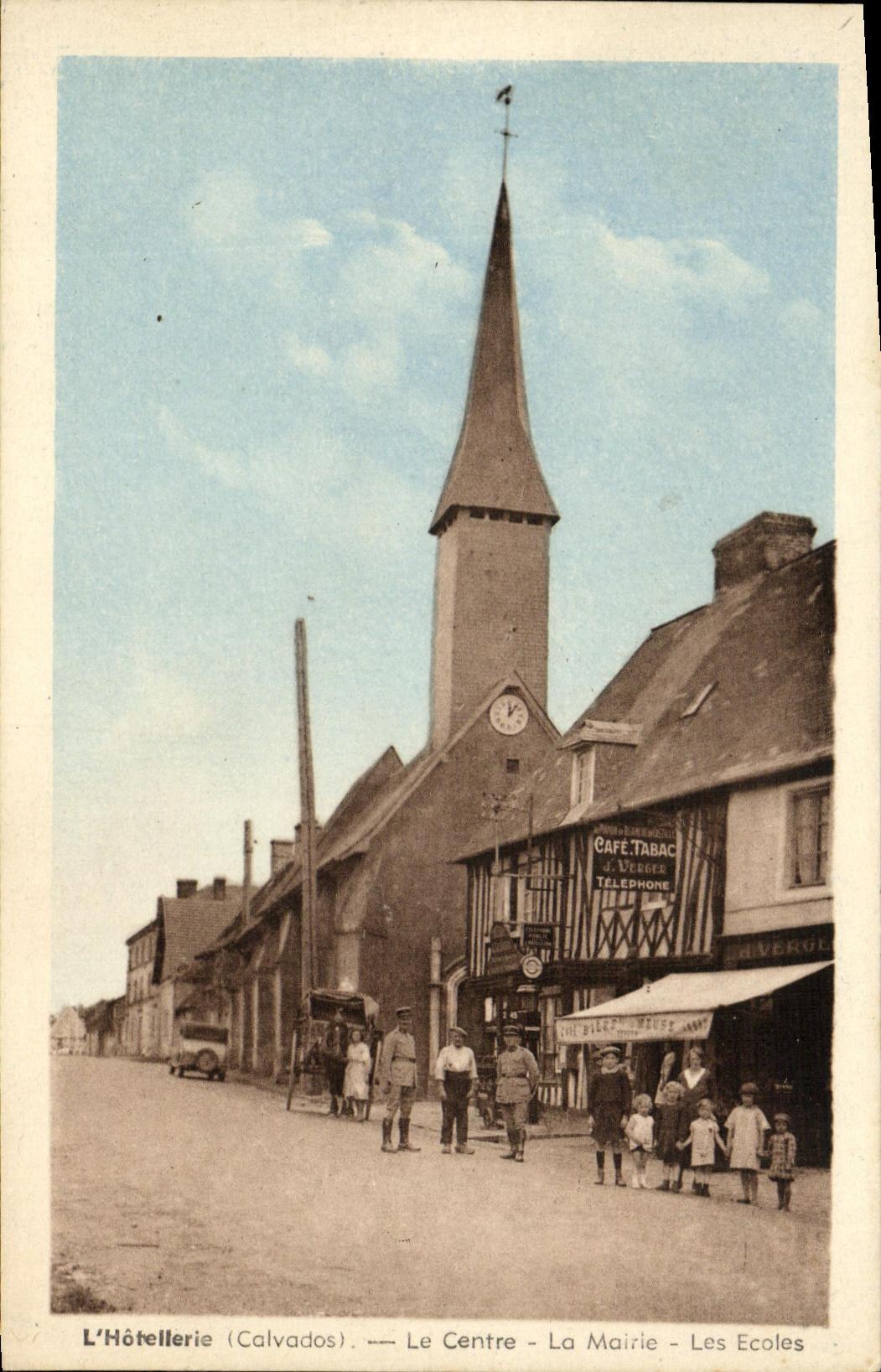 CPA L Hotellerie Le Centre La Mairie Les Ecoles