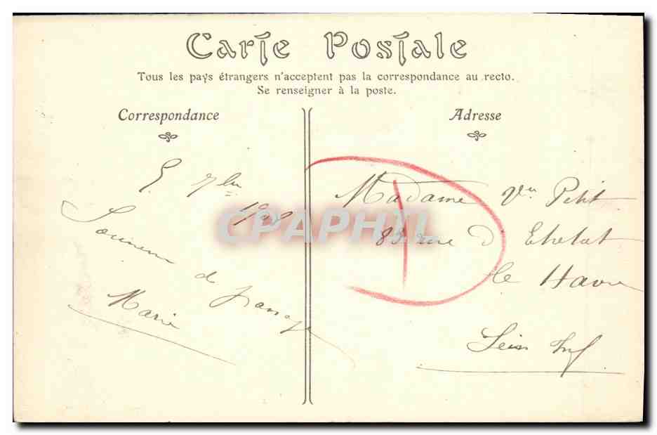 L'HOTELLERIE (Calvados) — Vieille Maison — Éditeur non identifié, n° 236 — Rückseite