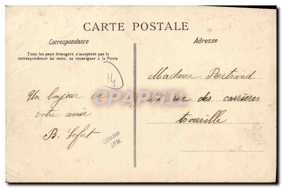 Isigny-sur-Mer — Intérieur de la Chapelle du Couvent — La C.P.A. n°33 — Reverso