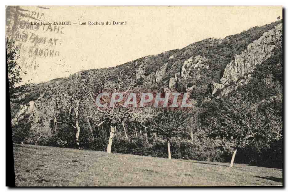 Les Iles-Bardel — Les Rochers du Damné — Éditeur : Piers