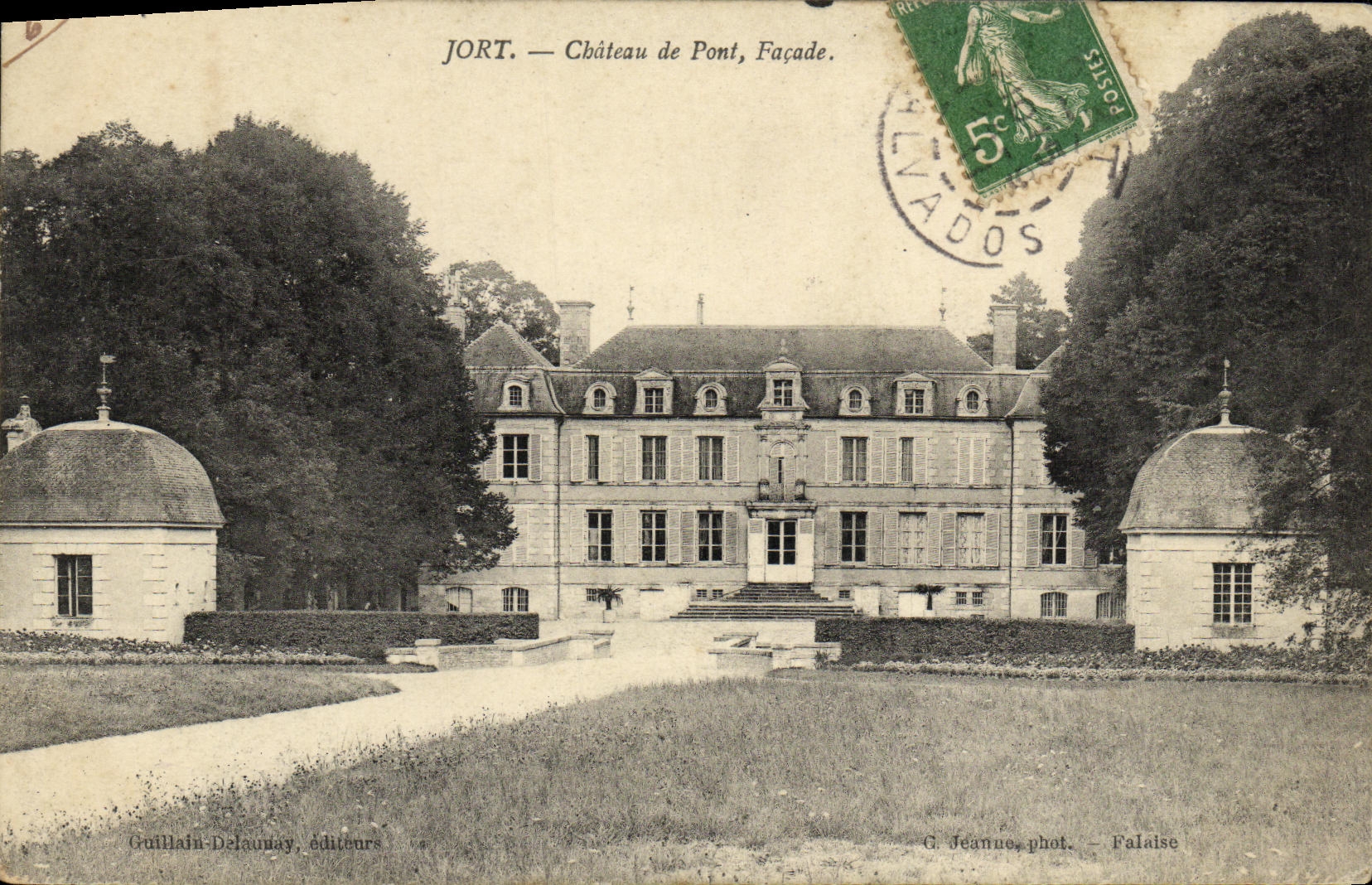JORT — Château de Pont, Façade — Guillain-Delaunay, éditeurs
