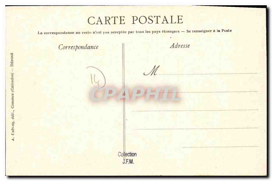CPA Mondaye Chateau du L Abbaye et l Eglise de — Rückseite