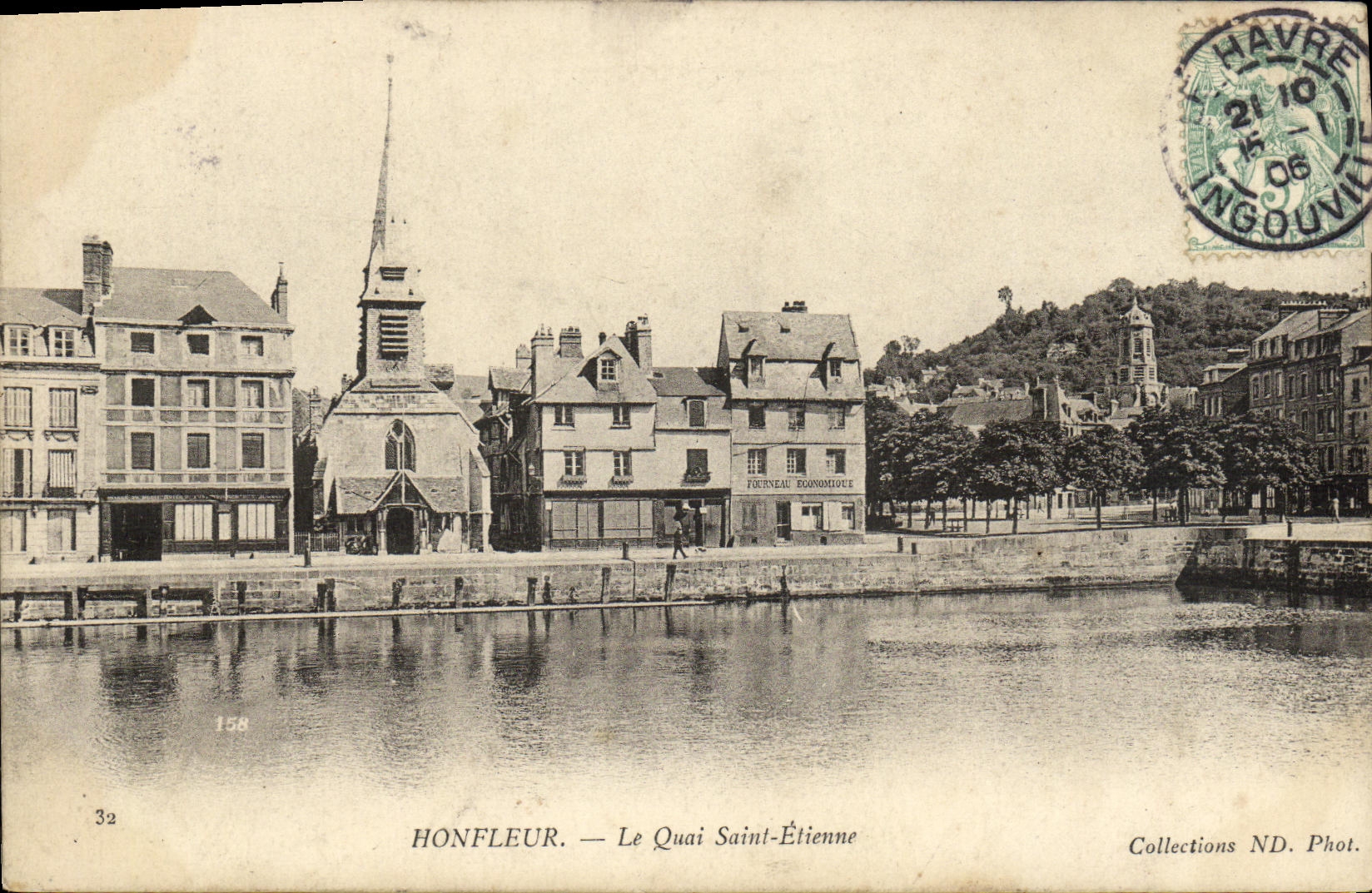 Honfleur — Le Quai Saint-Étienne — Phot. ND. N° 158