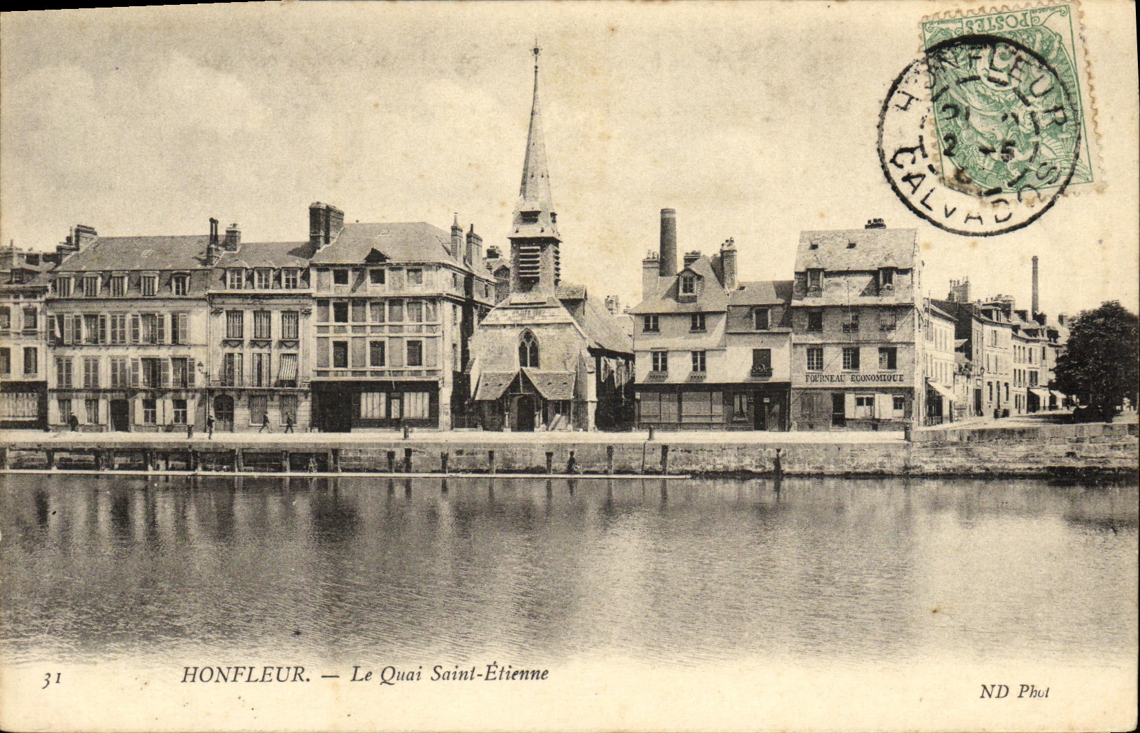 Honfleur — Le Quai Saint-Étienne — ND Phot