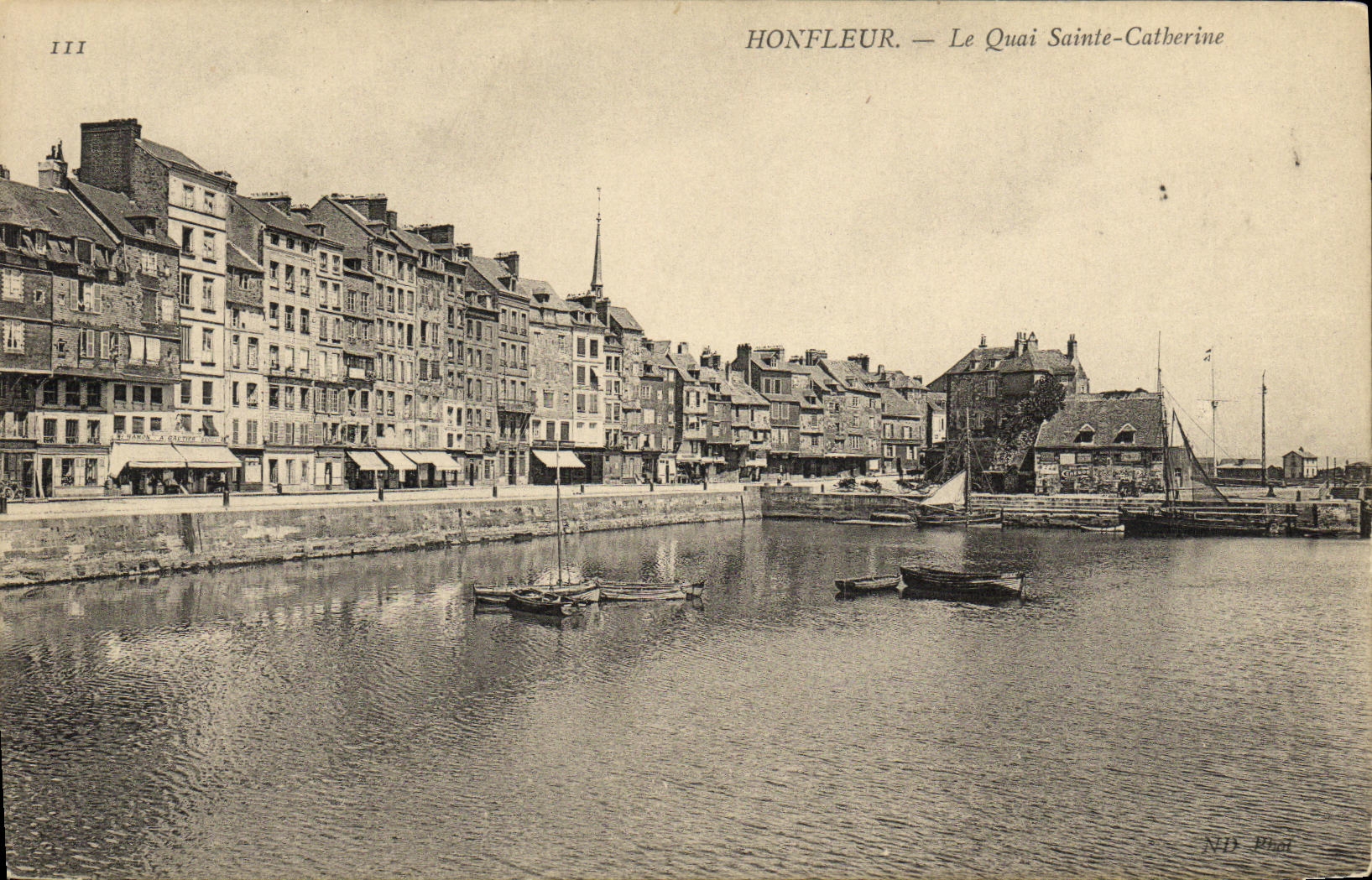 Honfleur — Le Quai Sainte-Catherine — N.D. Phot