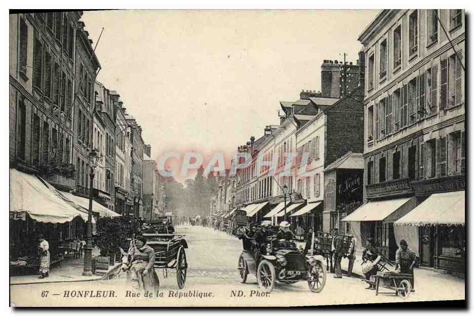 Honfleur — Rue de la République — ND. Phot. n°67