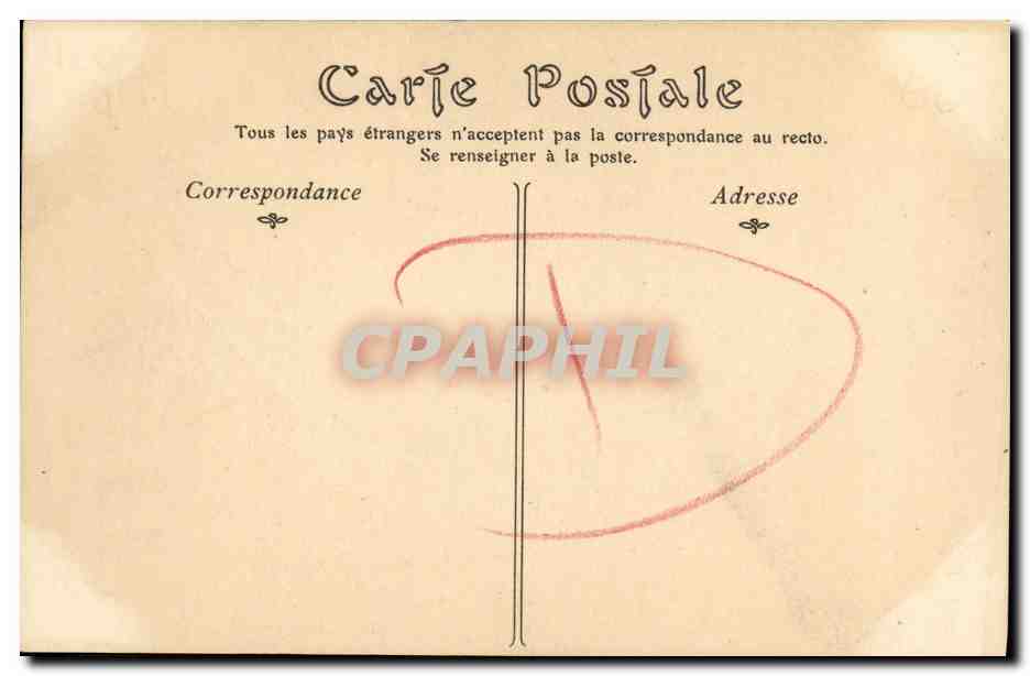 CPA Honfleur Vieilles Maisons Rue Varin — Verso