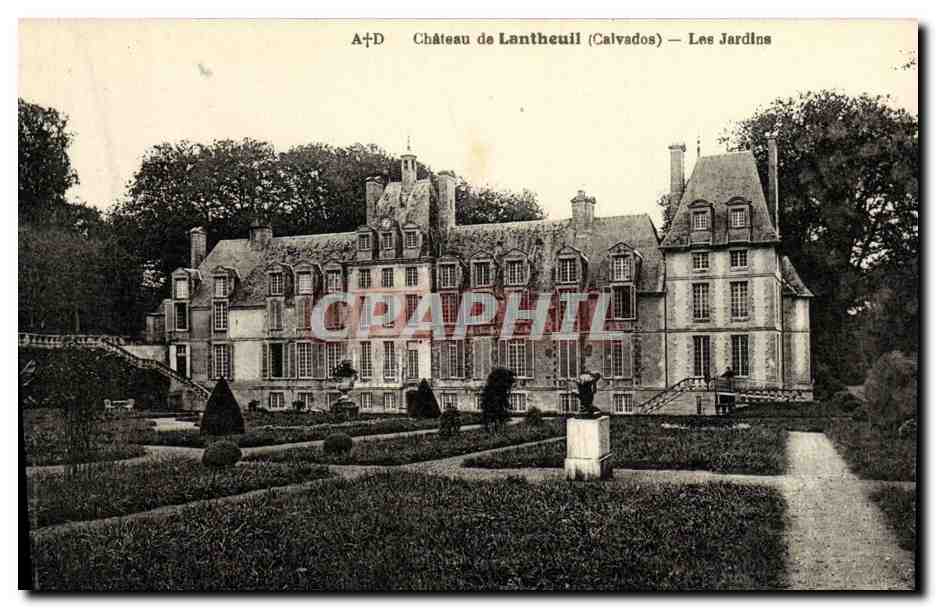 Château de Lanthéuil (Calvados) — Les Jardins — A+D