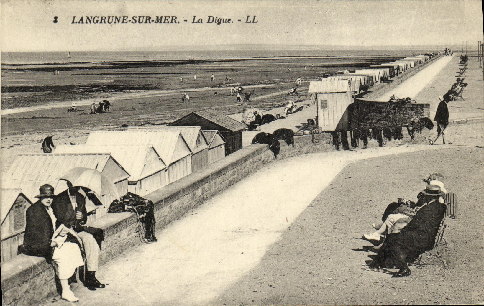 CPA Langrune La Digue