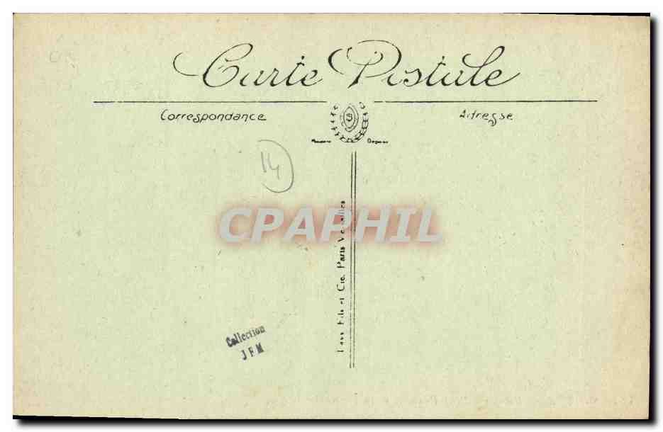 Langrune — Hotel du Petit Paradis und die Digue — L.I. — Rückseite