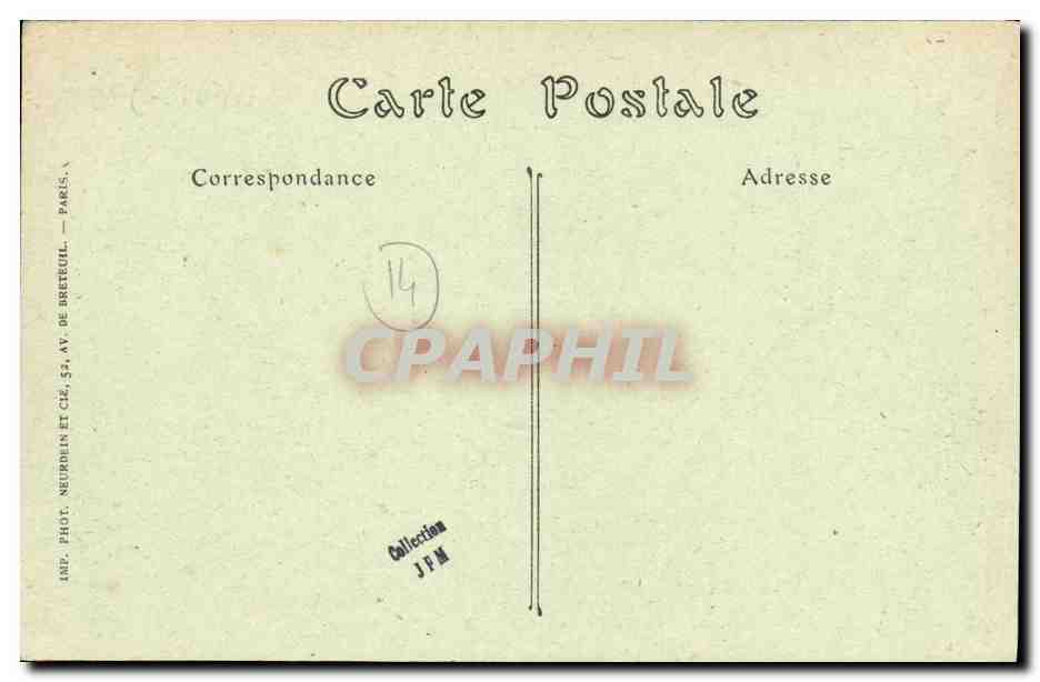 CPA Langrune Sur Mer Vue Generale de la Plage — Verso
