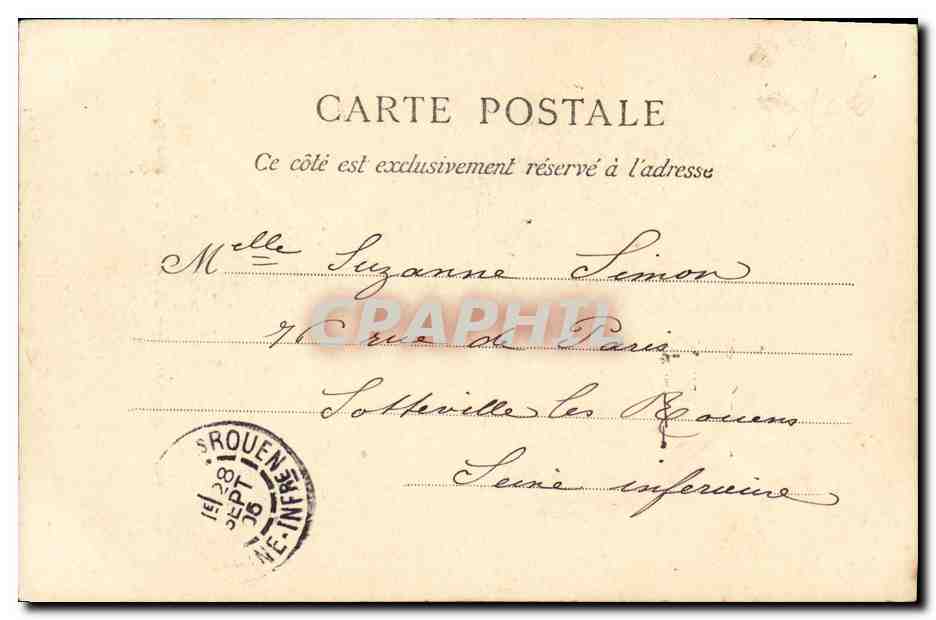 CPA Pecheur Type du Littoral Calvados TOP — Rückseite