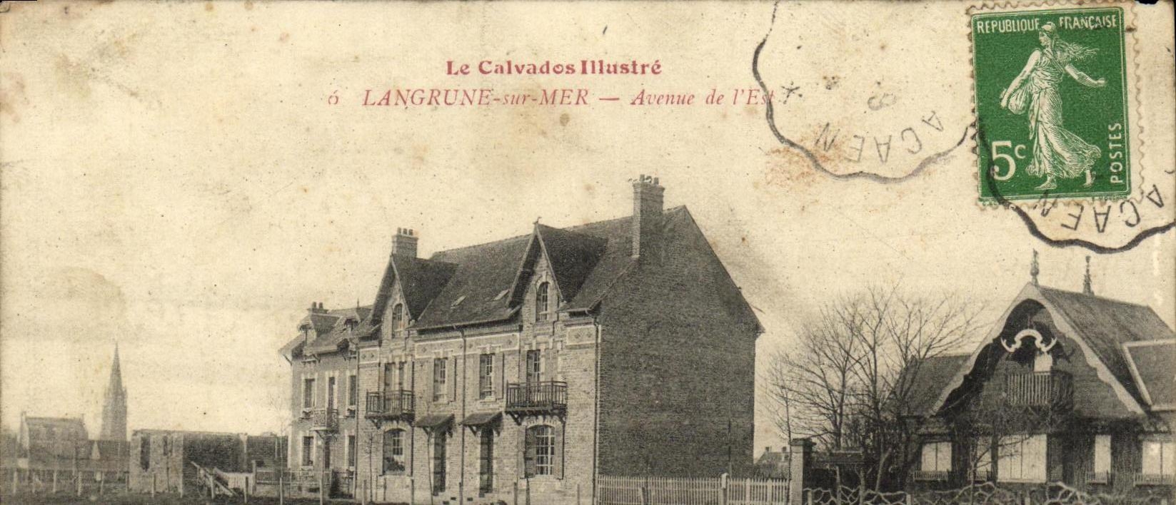 Langrune-sur-Mer — Avenue de l'Est — Le Calvados Illustré