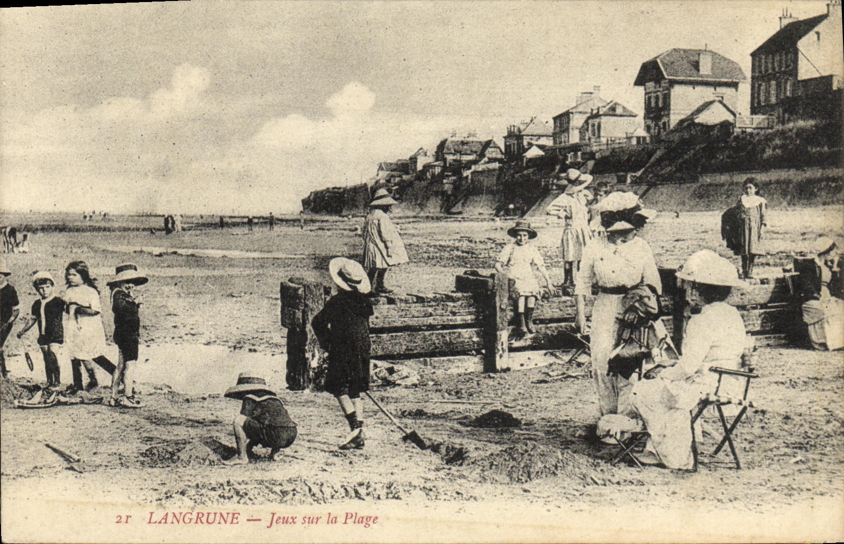 Langrune — Jeux sur la Plage — 2r