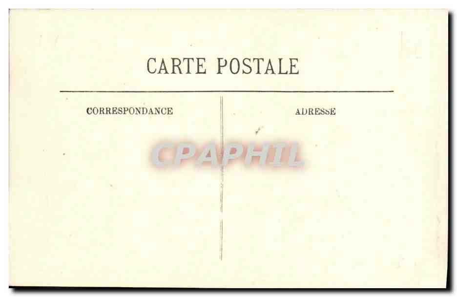 CPA Langrune Hotel du Petit Paradis — Rückseite