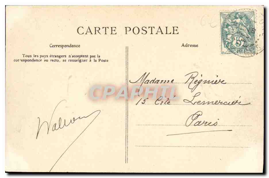 Langrune-sur-Mer (Calvados) — Les Falaises — J. Béto (éditeur) n°75 — Reverso