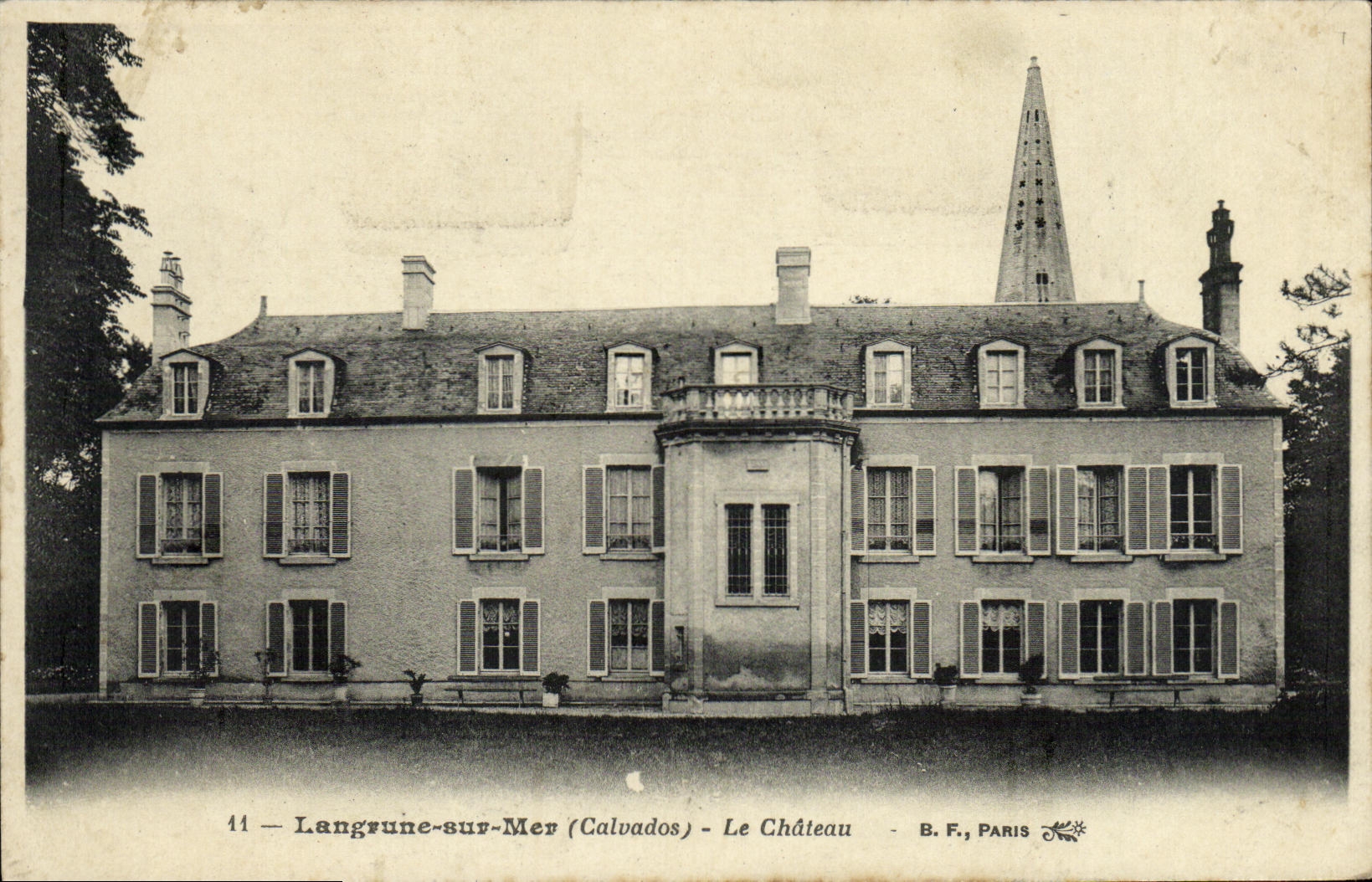 Langrune-sur-Mer (Calvados) — The Castle — B. F., PARIS