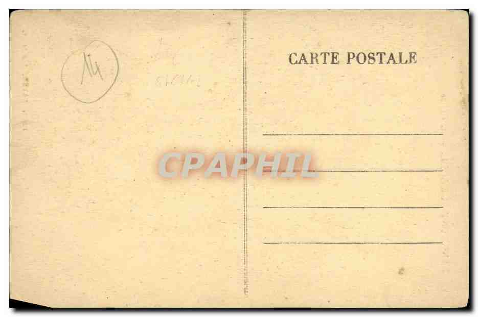 CPA Langrune Sur Mer L Eglise — Rückseite