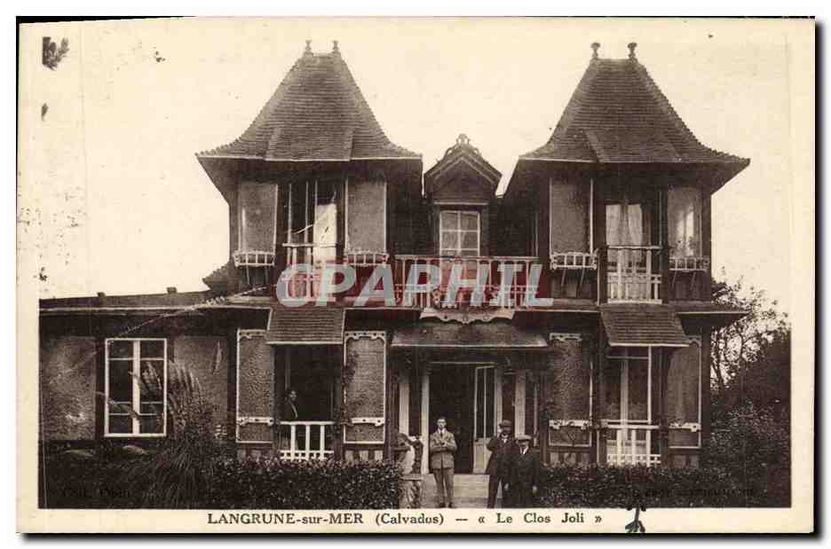 CPA Langrune Sur Mer Le clos Joli